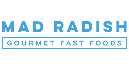 Mad Radish Gourmet Fast Foods Logo